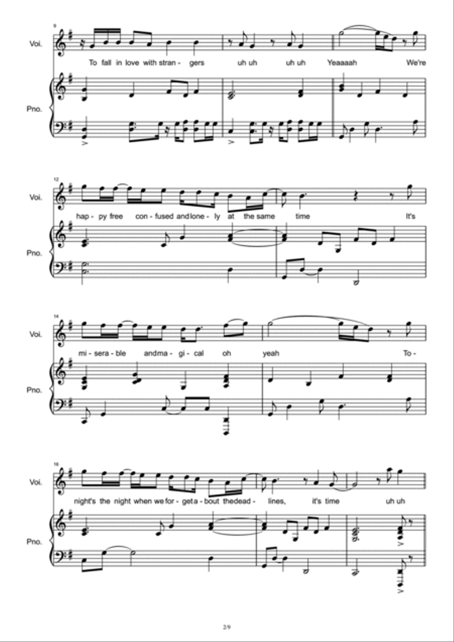 22 22 Voice scores gallery preview page 2