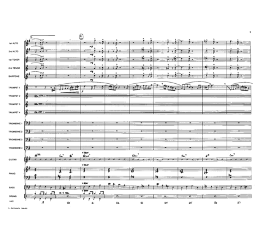 Exit 135 North Exit 135 North Jazz Ensemble scores gallery preview page 4