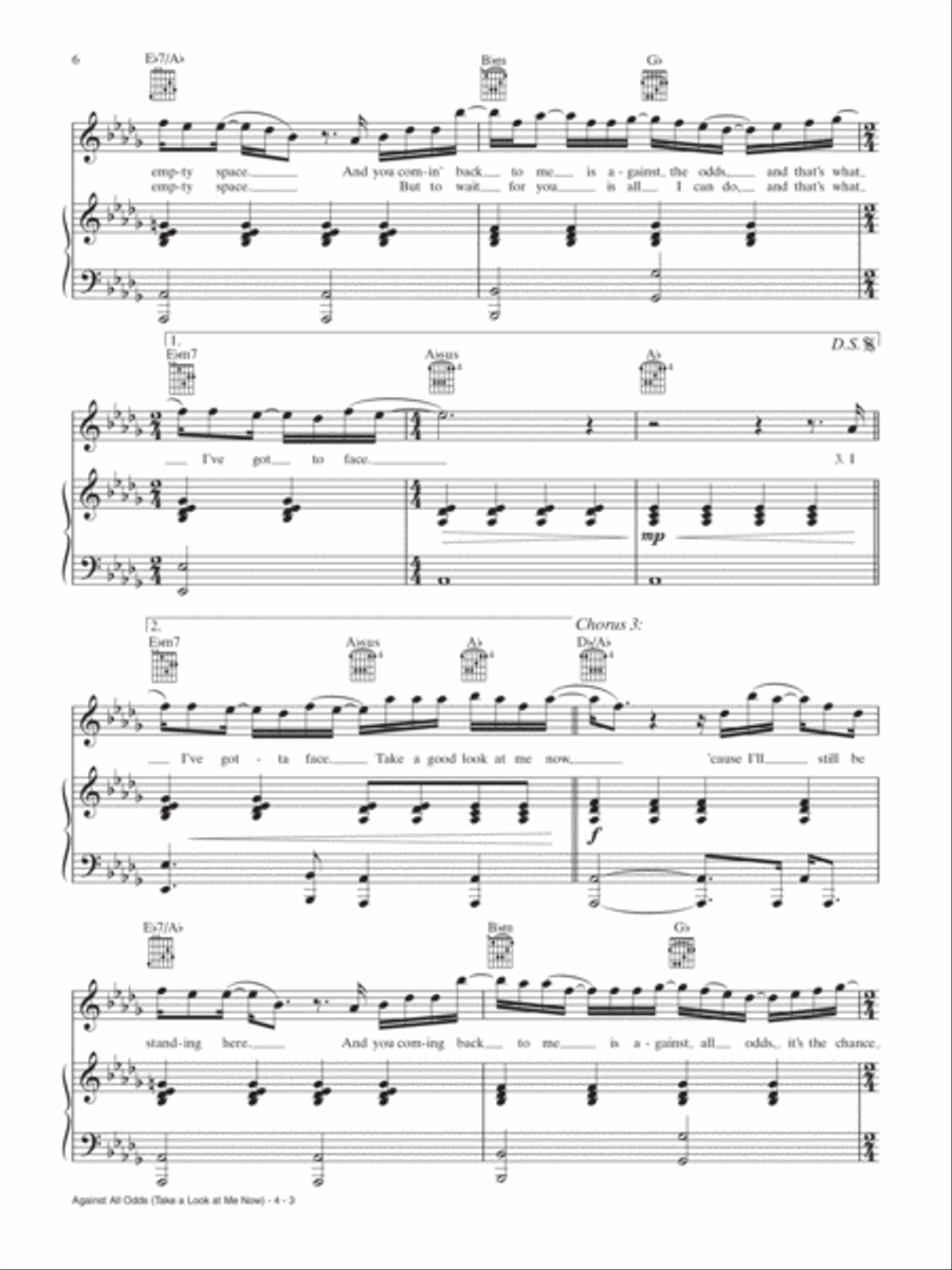 Best Romance Songs Best Romance Songs Piano, Vocal, Guitar scores gallery preview page 7