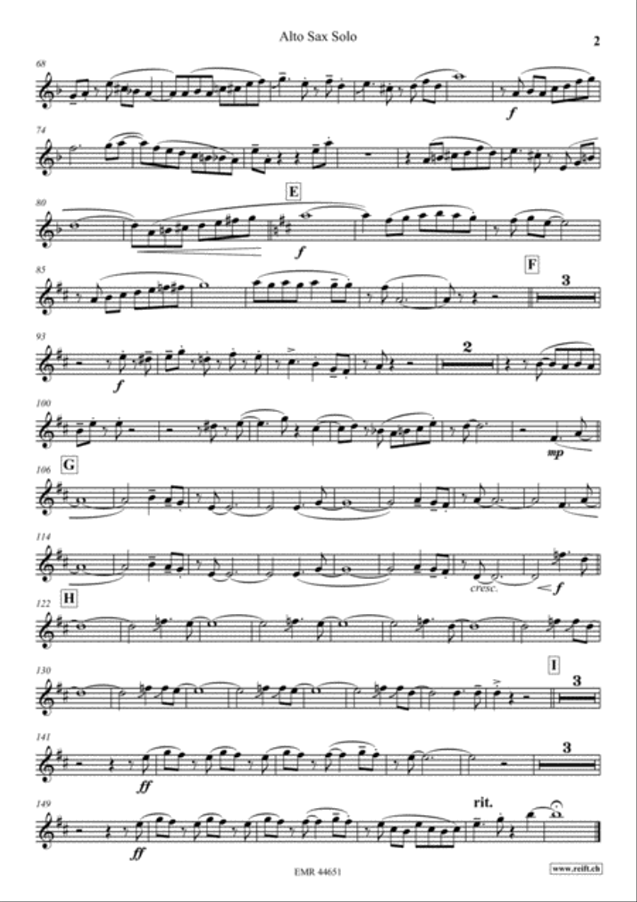 Carioca Carioca Alto Saxophone scores gallery preview page 3