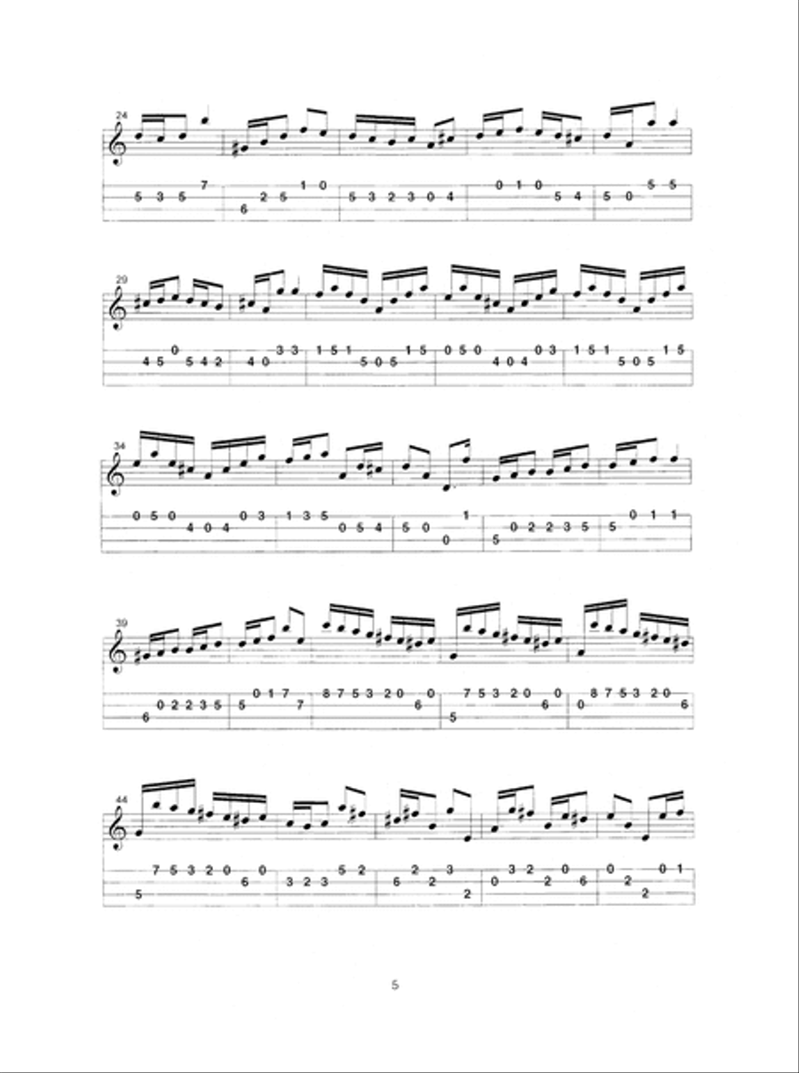 J. S. Bach for Mandolin J. S. Bach for Mandolin Mandolin scores gallery preview page 6
