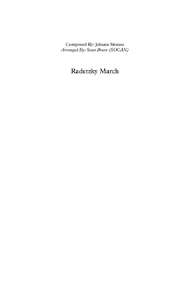 Radetzky March - Concert Band