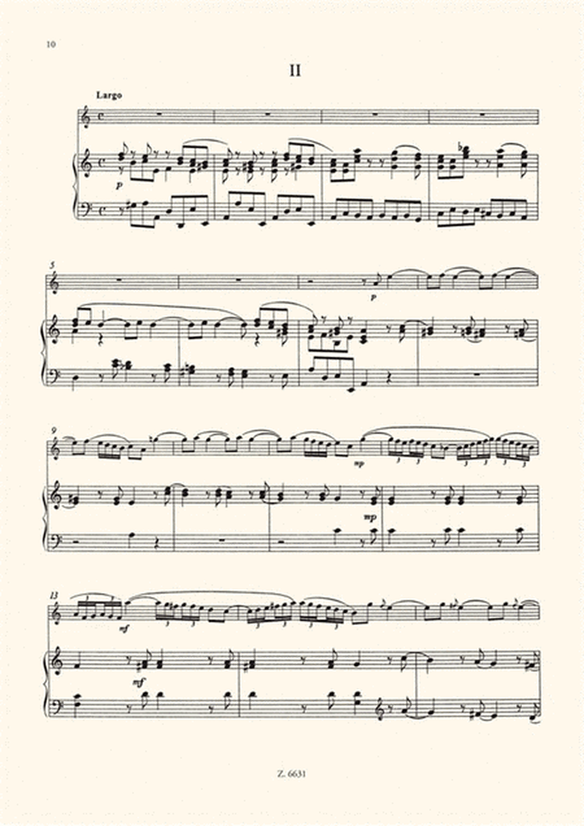 Concerto in do maggiore per oboe e pianoforte, R