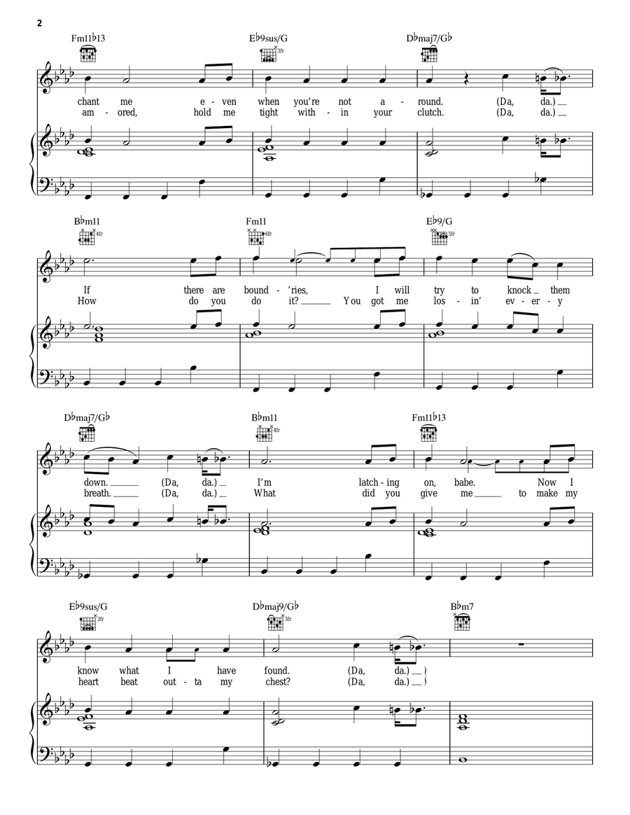 Latch Acoustic Guitar scores gallery preview page 2