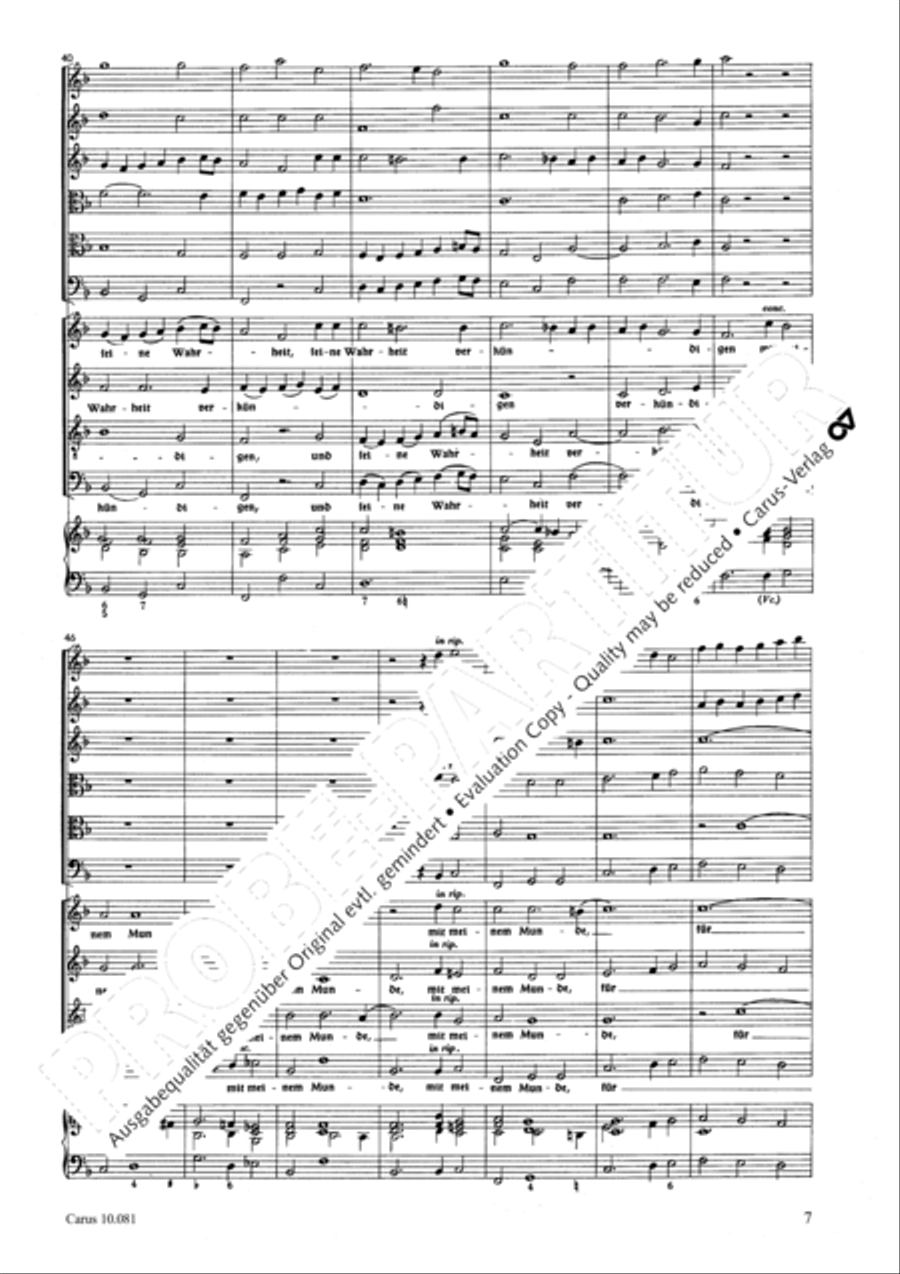 Ich will singen von der Gnade 4-Part scores gallery preview page 10