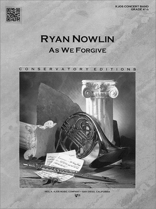 Book cover for As We Forgive - Score