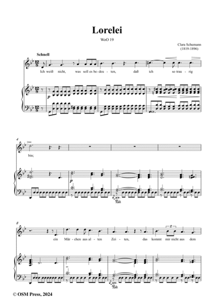 Clara Schumann-Lorelei,WoO 19,in g minor