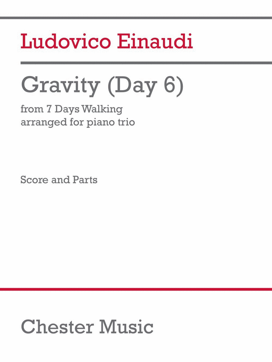 Gravity (Day 6) Piano scores gallery preview page 1