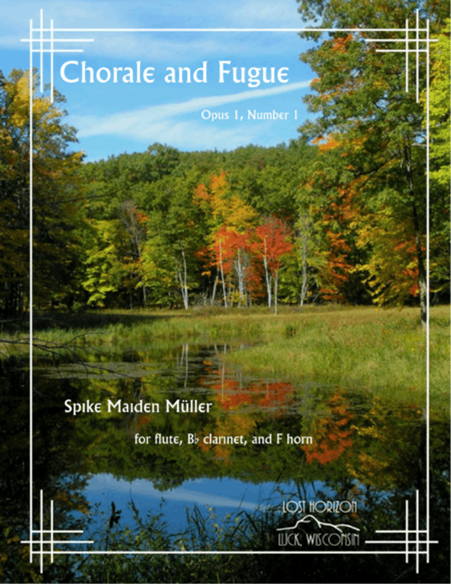 Chorale and Fugue Woodwind Trio scores gallery preview page 1