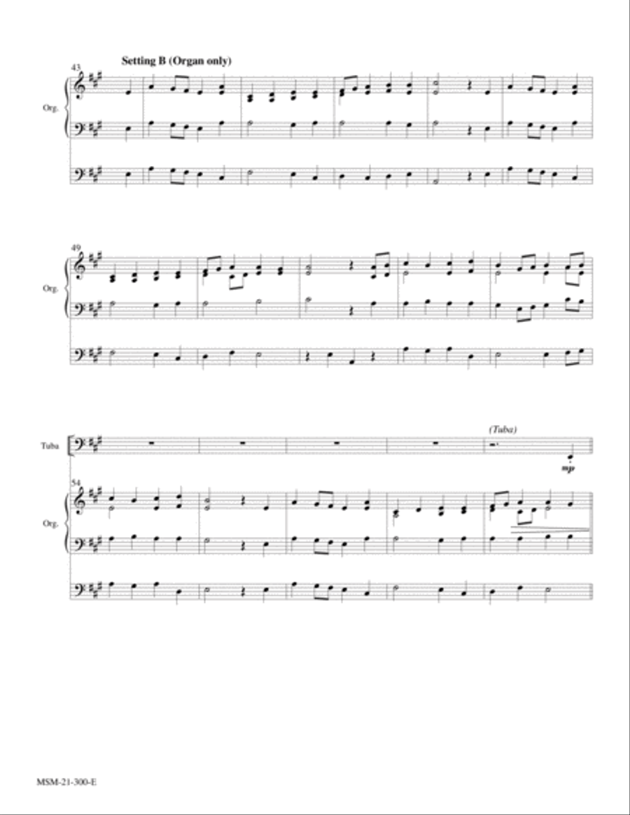 Ellacombe Choir scores gallery preview page 6