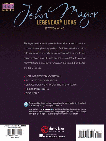 John Mayer Legendary Licks image number null