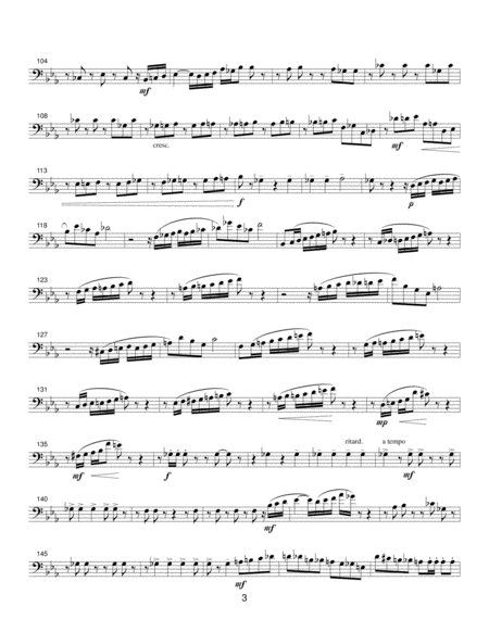 1812 Overture Trombone (for brass quintet)
