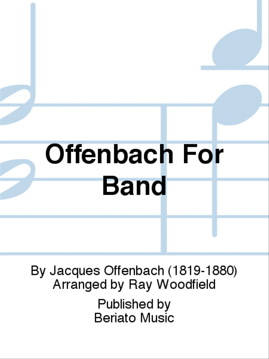 Offenbach For Band Offenbach For Band Concert Band scores gallery preview page 1