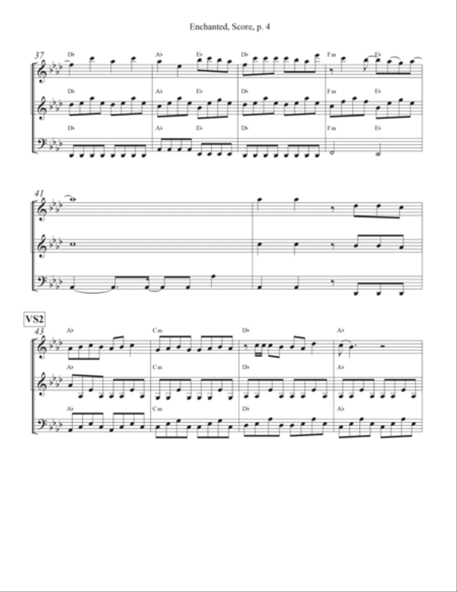 Enchanted String Trio scores gallery preview page 4