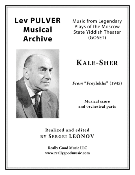 PULVER Lev: "Kale-Sher" from "Freylekhs" for Symphony Orchestra (Full score + set of parts) image number null