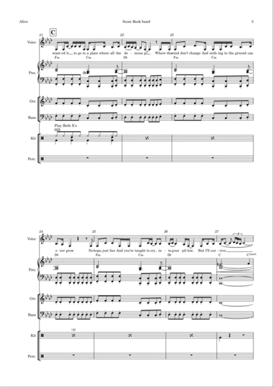 Alive Voice scores gallery preview page 3