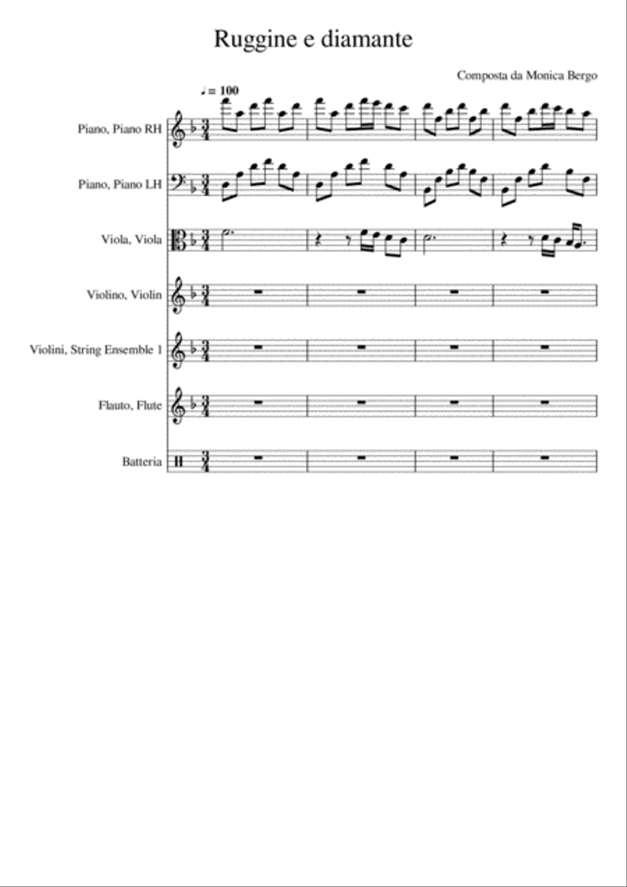 RUST AND DIAMOND Small Ensemble scores gallery preview page 1