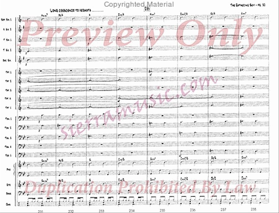 The Gathering Sky Jazz Ensemble scores gallery preview page 31