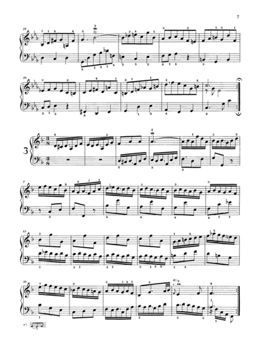 Six short preludes, BWV 933-938