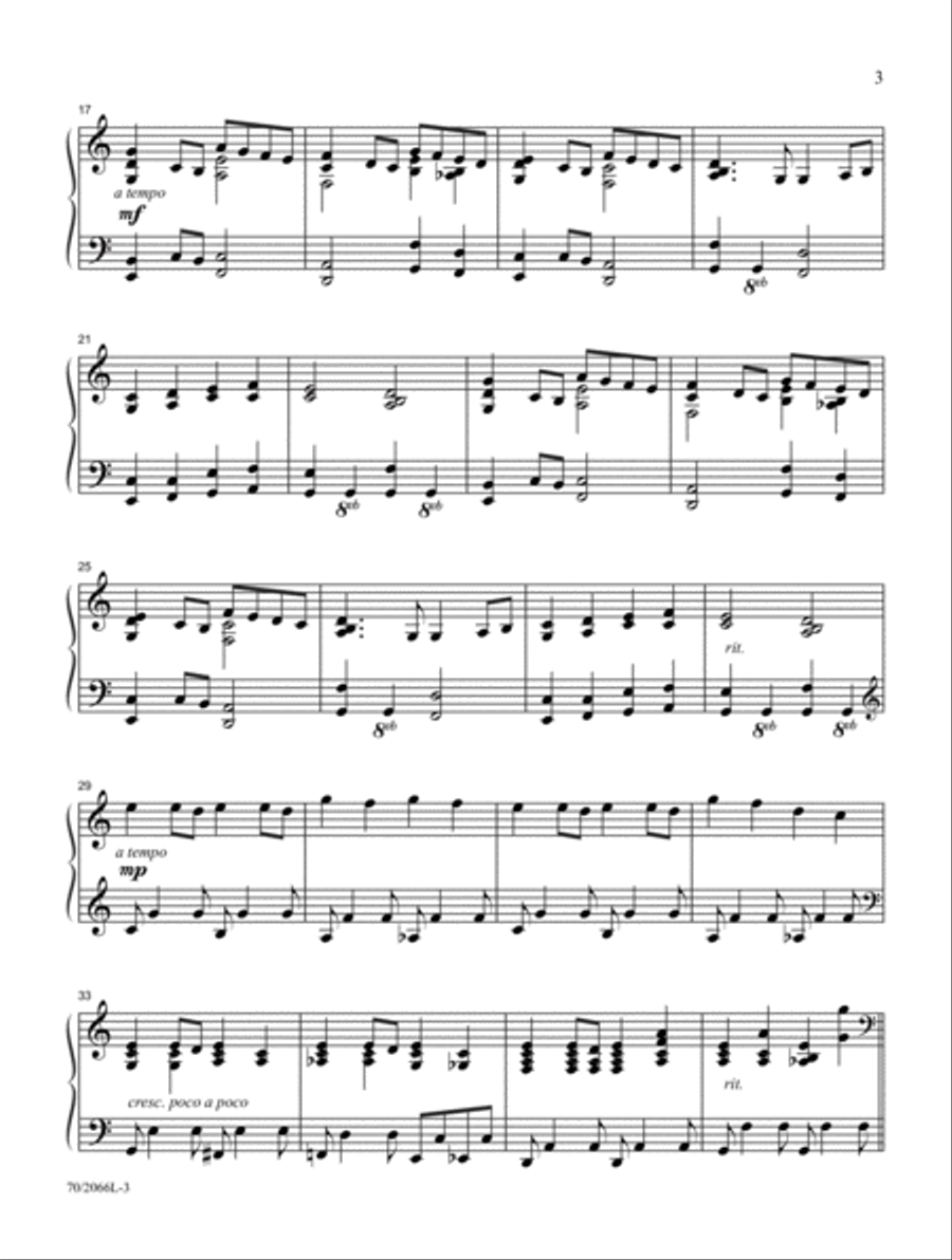 Christmas Improvisations Christmas Improvisations Piano Solo scores gallery preview page 3