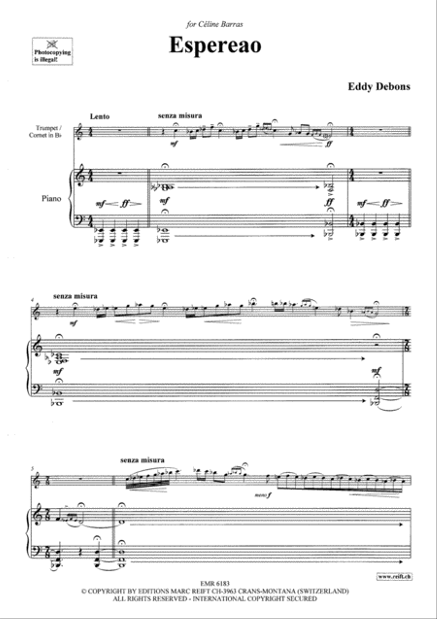 Espereao Cornet scores gallery preview page 11