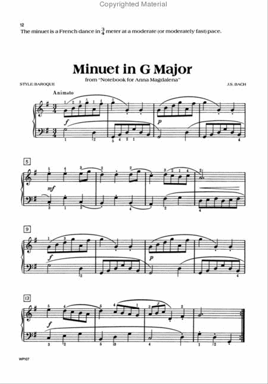 Intermediate Repertoire, Level 3 Piano Method scores gallery preview page 3