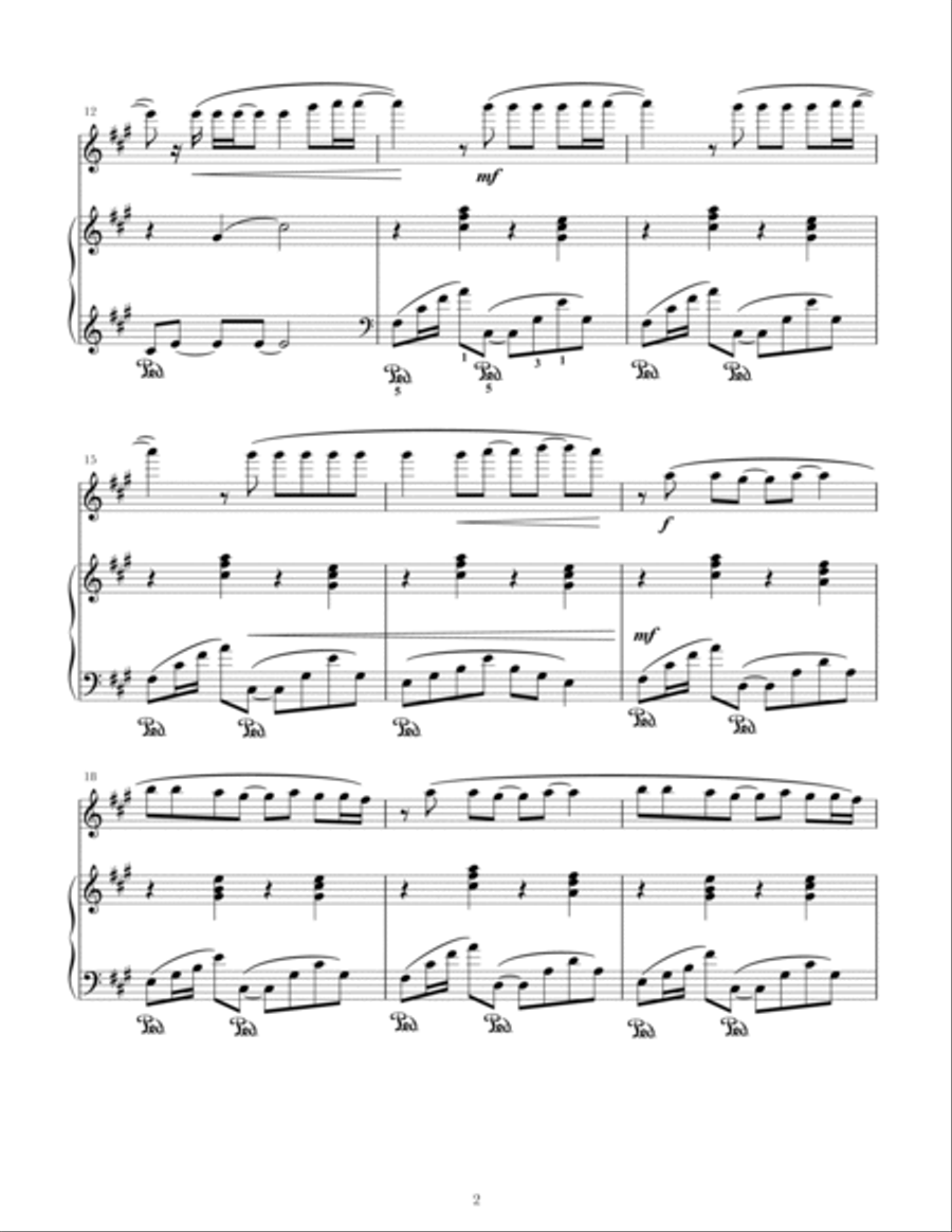 My Immortal Flute scores gallery preview page 2