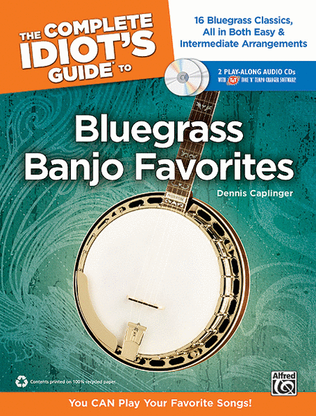 Book cover for The Complete Idiot's Guide to Bluegrass Banjo Favorites
