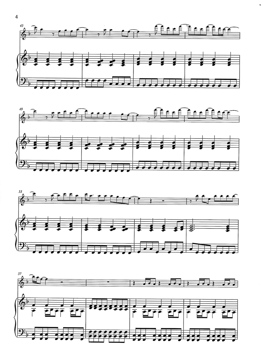 The Scientist The Scientist Violin Solo scores gallery preview page 4