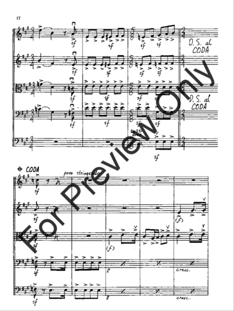 Suite for String Orchestra (Score) String Orchestra scores gallery preview page 21