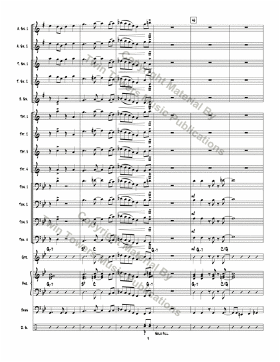 Verteron X Factor Verteron X Factor Jazz Ensemble scores gallery preview page 10