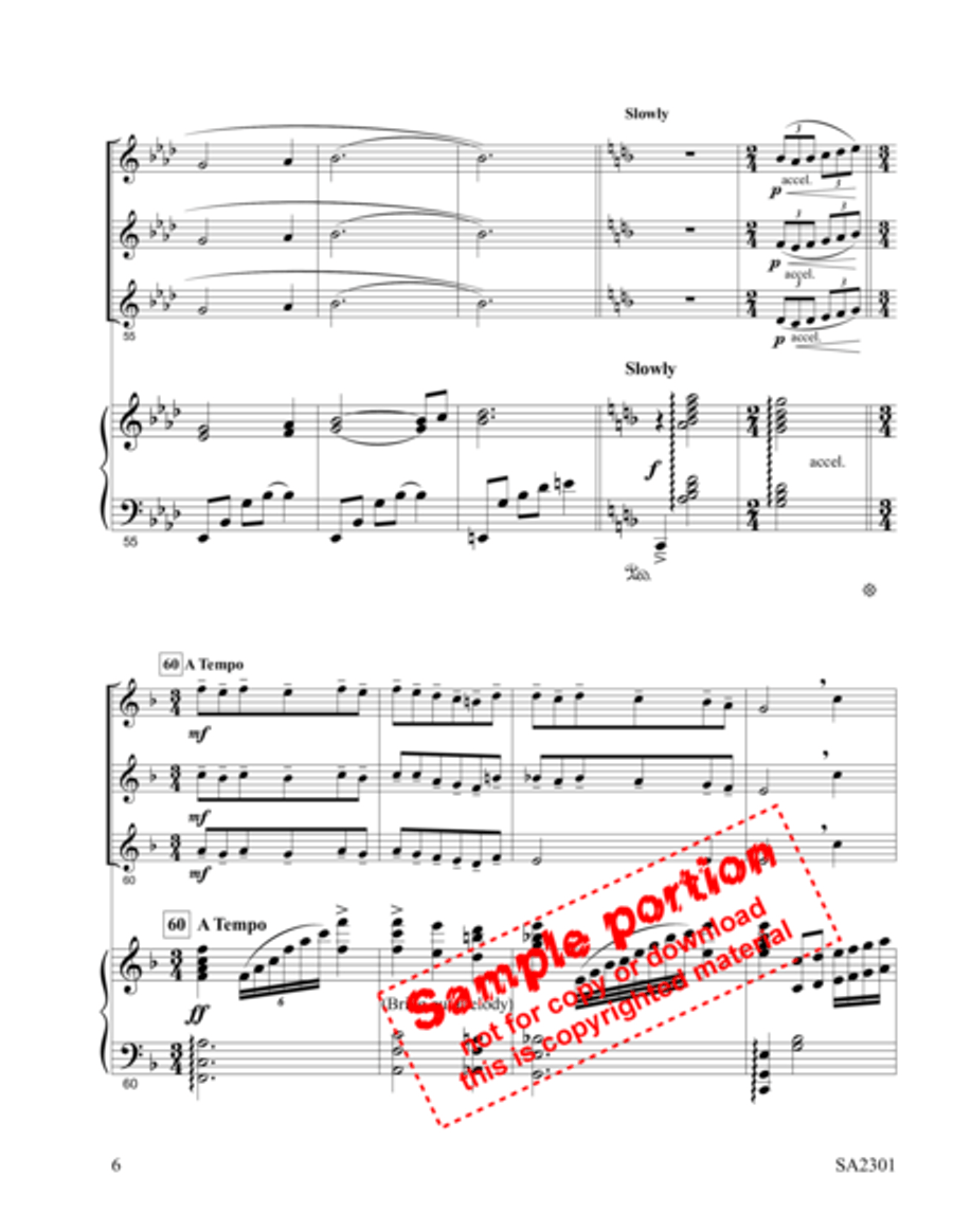 In The Garden Flute scores gallery preview page 5