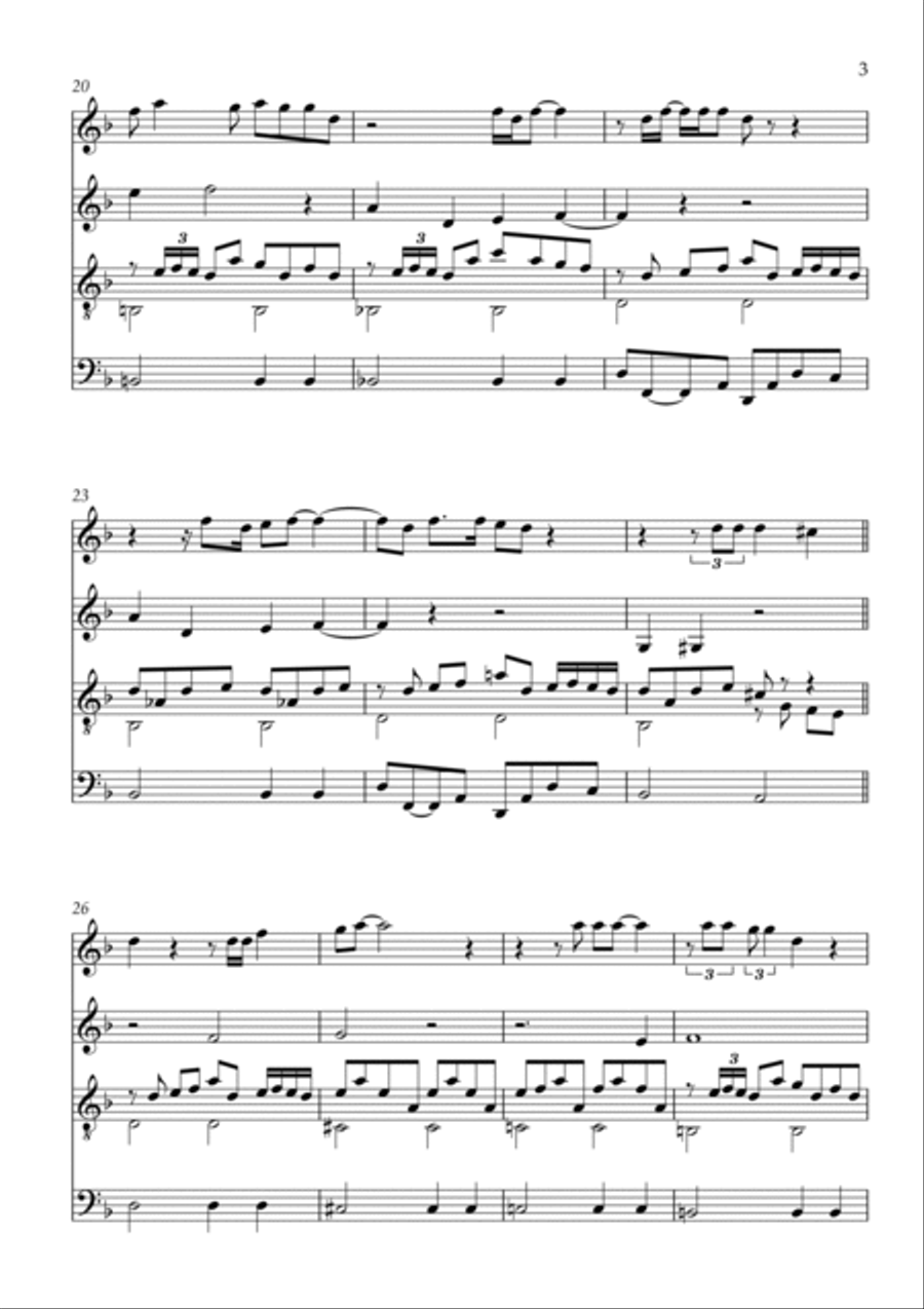 Day Is Done Small Ensemble scores gallery preview page 3