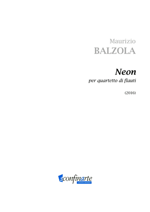 Maurizio Balzola: NEON (ES-20-015) - Score Only