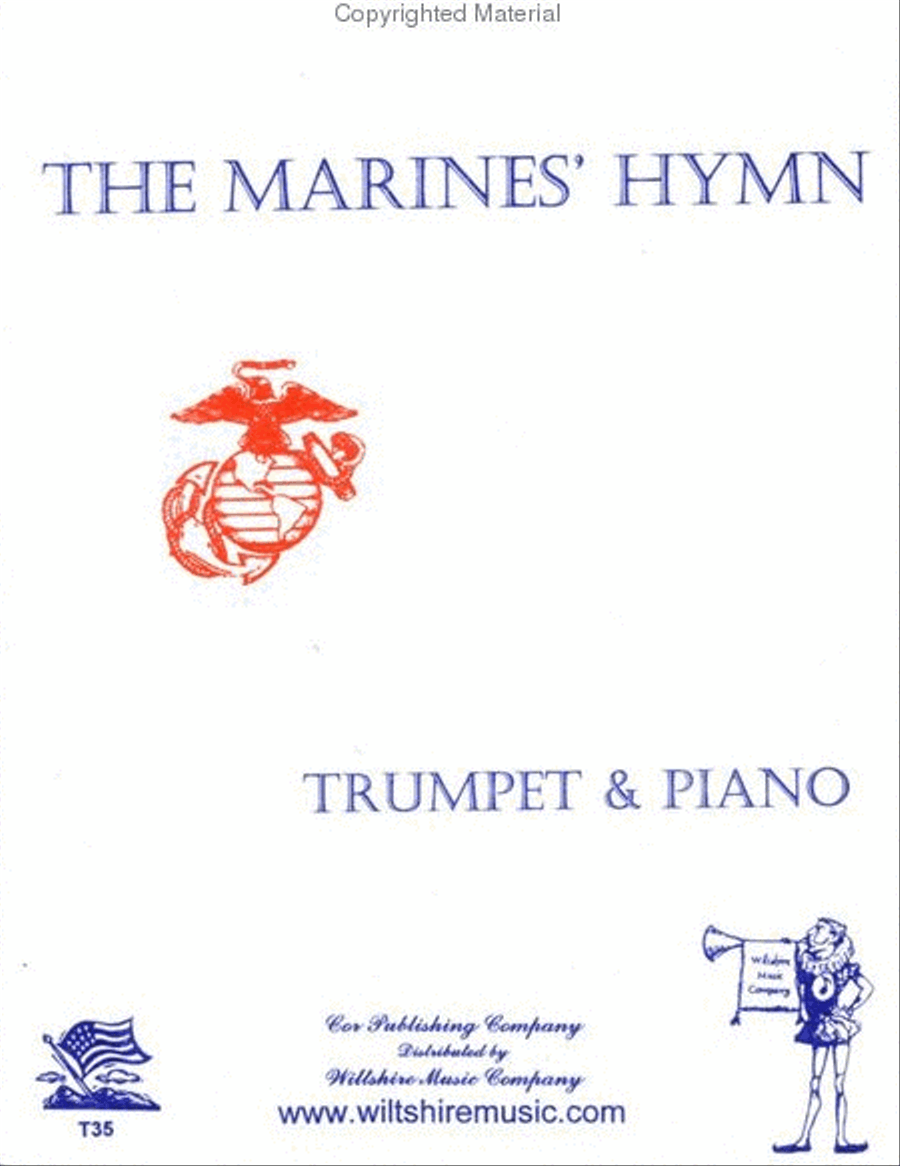 The Marine's Hymn Trumpet Solo scores gallery preview page 2