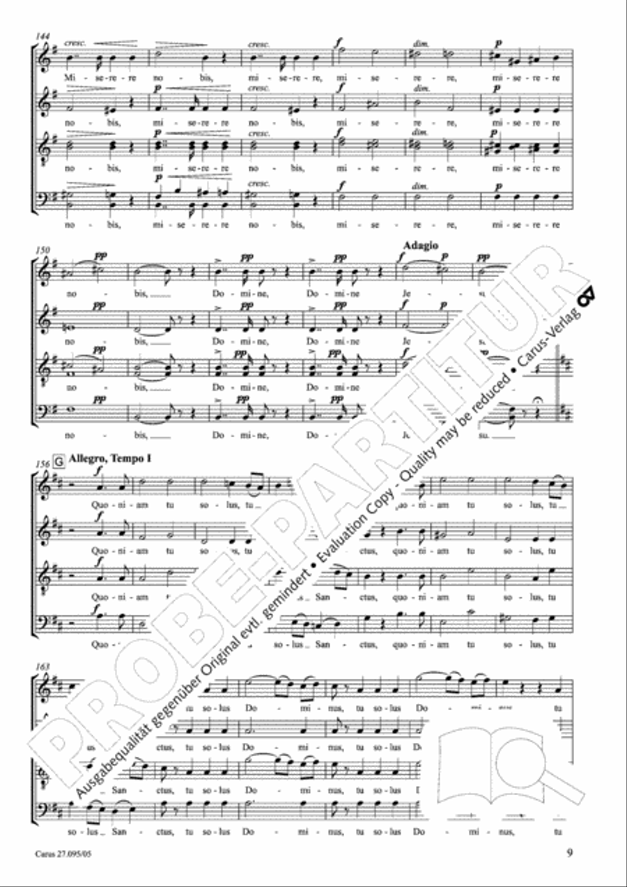 Messe solennelle de sainte Cecile Messe solennelle de sainte Cecile STB scores gallery preview page 10