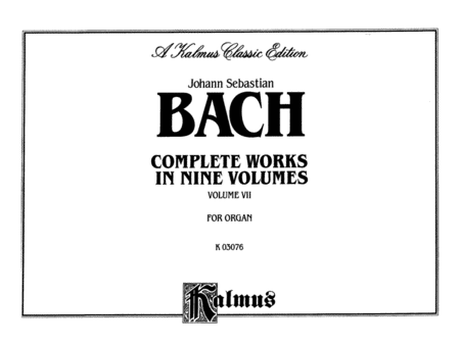 Complete Organ Works, Volume 7