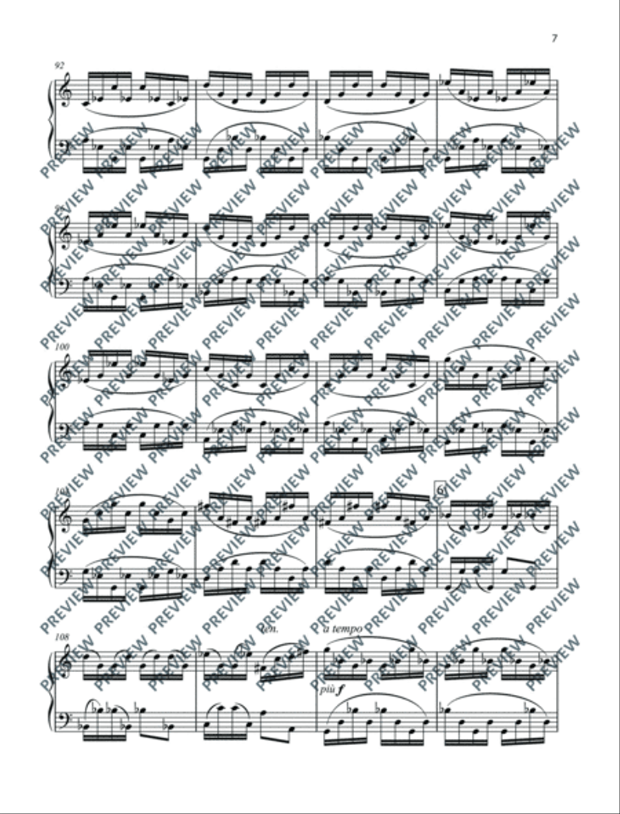 Castillo Interior Piano Solo scores gallery preview page 8