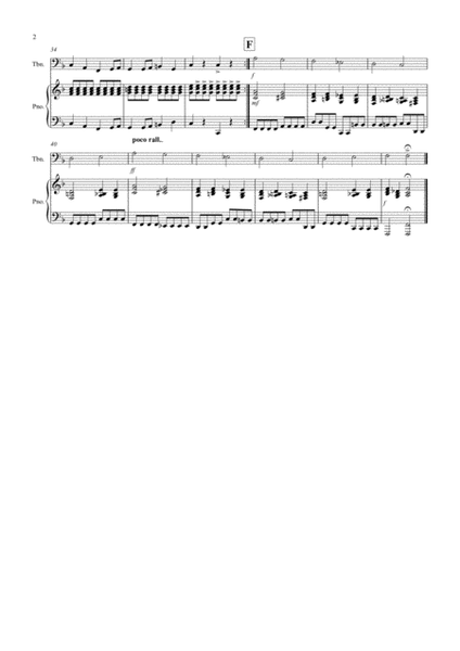 Pachelbel Rocks! for Trombone and Piano image number null