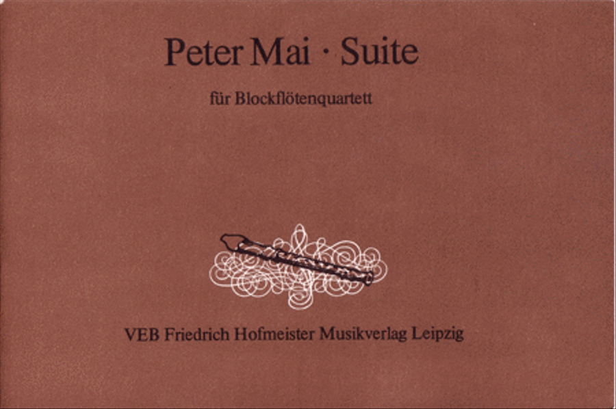 Suite für Blockflötenquartett Bass Recorder scores gallery preview page 1