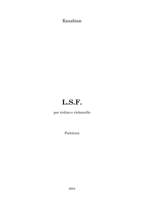 L.s.f. (lost Souls Forever)