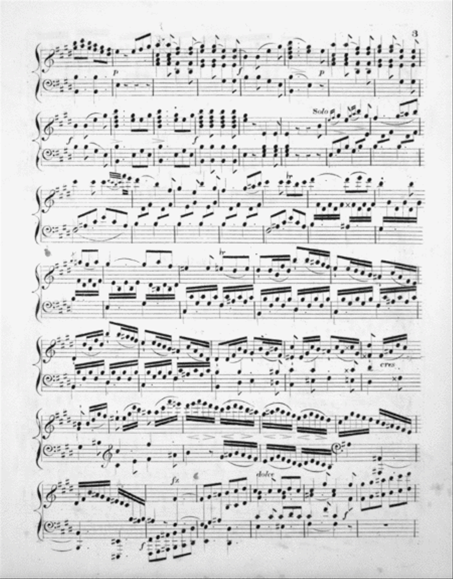 The Storm Rondo Piano Solo scores gallery preview page 3