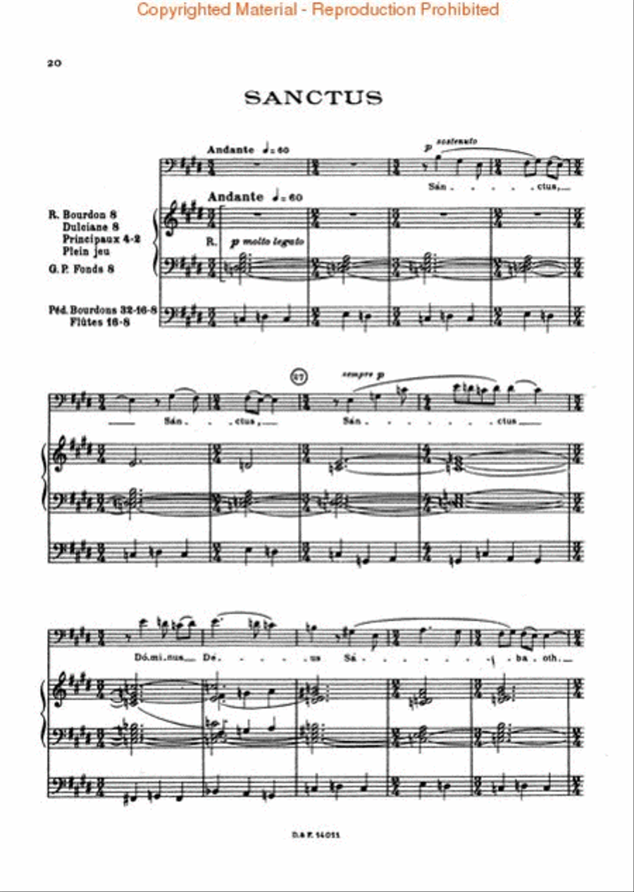 Messe “Cum Jubilo” TTBB scores gallery preview page 3