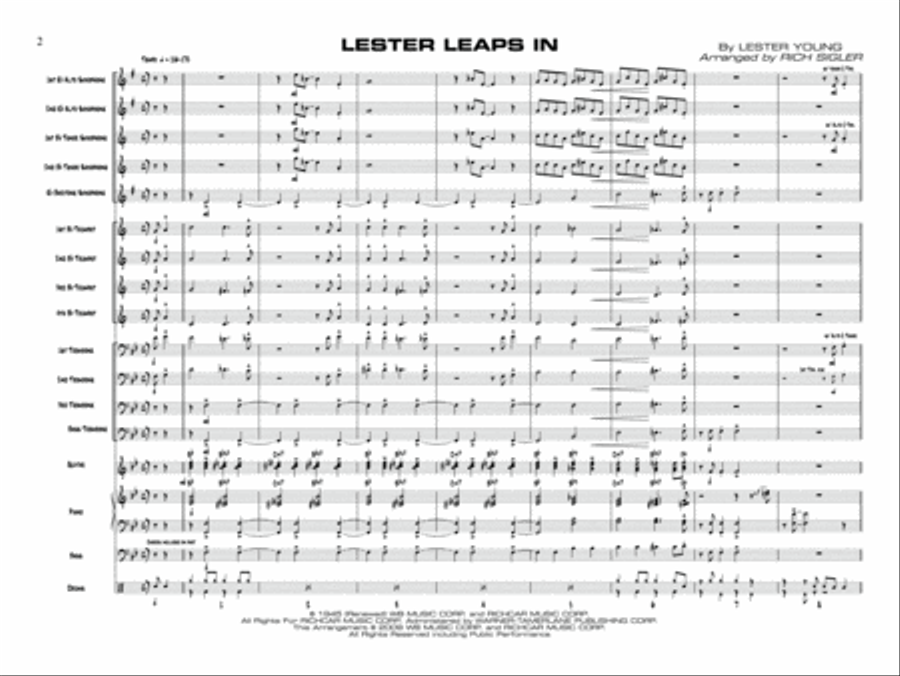 Jazz Band Collection for Jazz Ensemble Jazz Ensemble scores gallery preview page 3