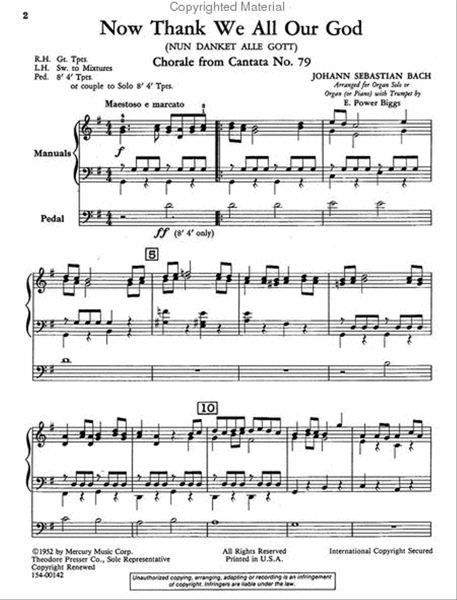 Now Thank We All Our God Now Thank We All Our God Chamber Music scores gallery preview page 2
