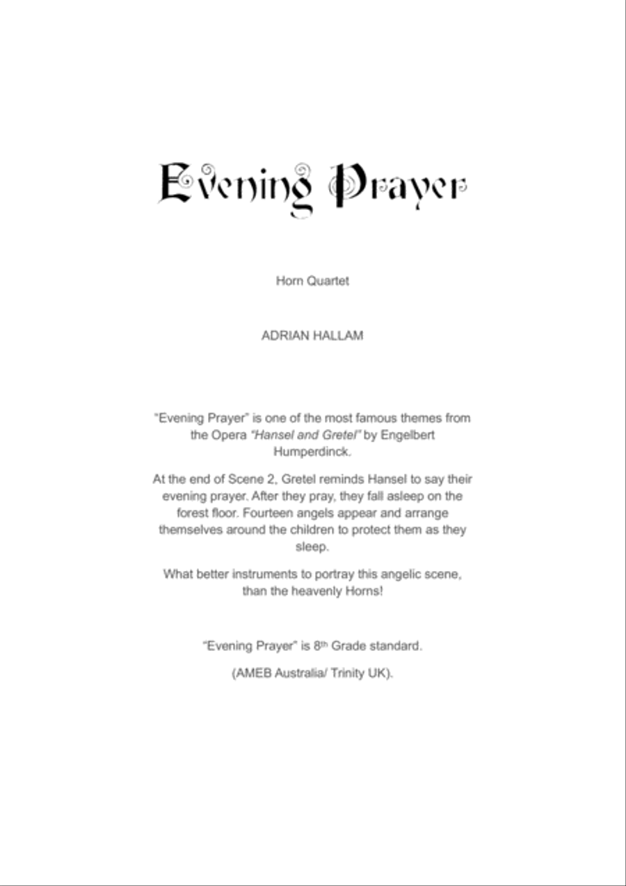 Evening Prayer Brass Ensemble scores gallery preview page 2