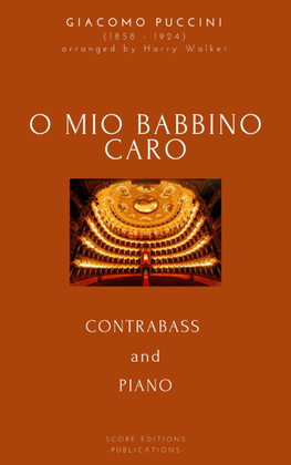 Book cover for Puccini: O Mio Babbino Caro (for Contrabass and Piano)