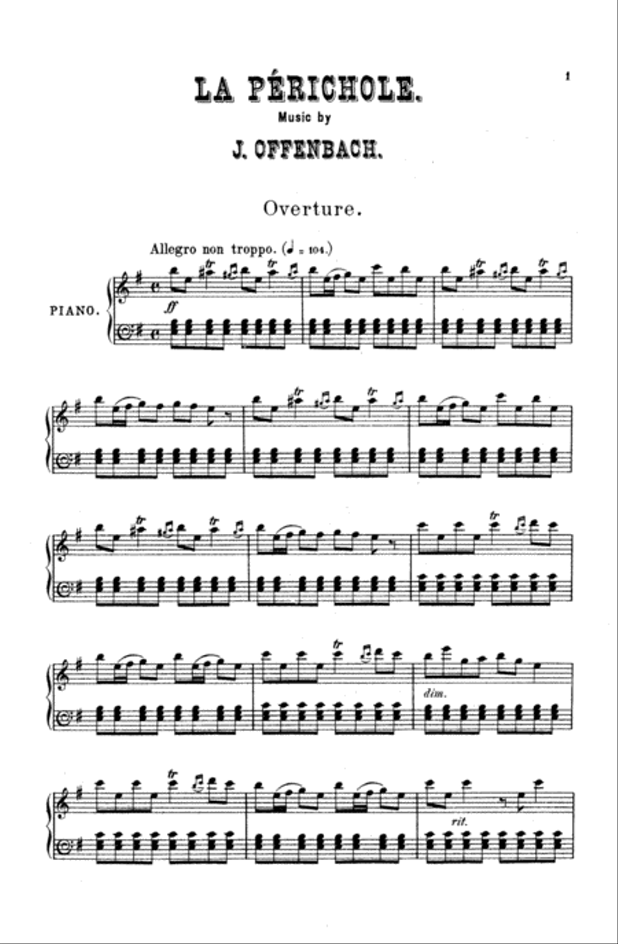 La Perichole Voice scores gallery preview page 8