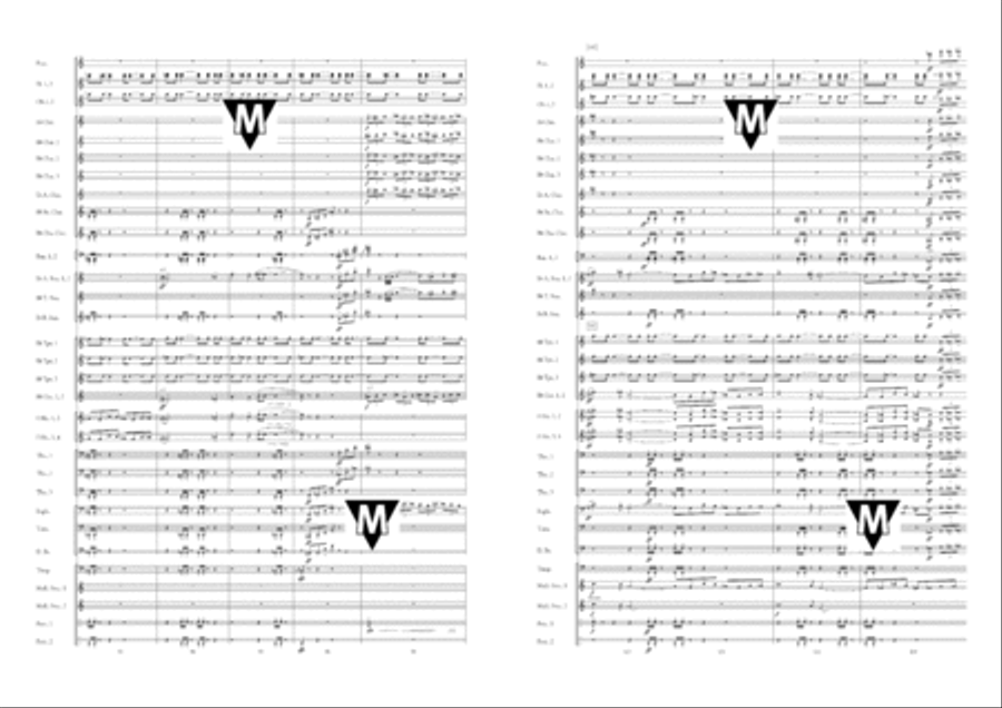 The Idol of the Flies Concert Band scores gallery preview page 12
