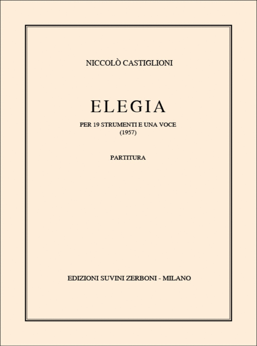 Elegia Voice scores gallery preview page 1